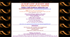Desktop Screenshot of alt-halsa.adante.se