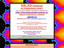 Tablet Screenshot of eloverkanslighet.adante.se